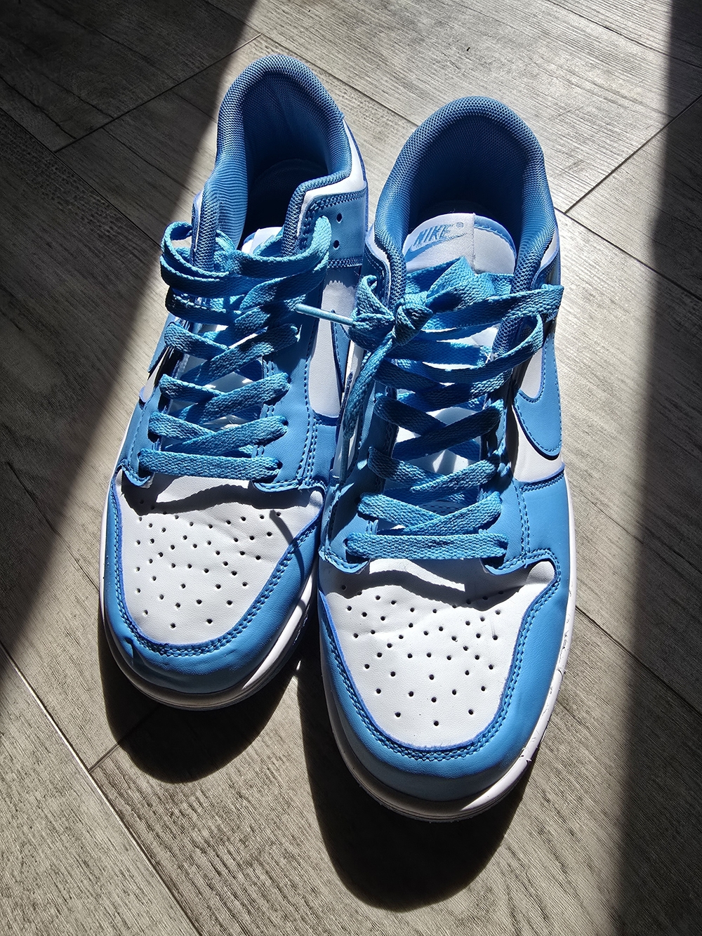 Nike Dunk Low "University Blue" sneakers size 10